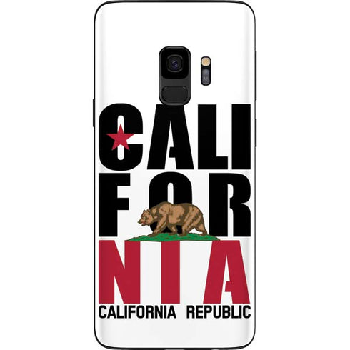 California White Block Galaxy S9 Skin